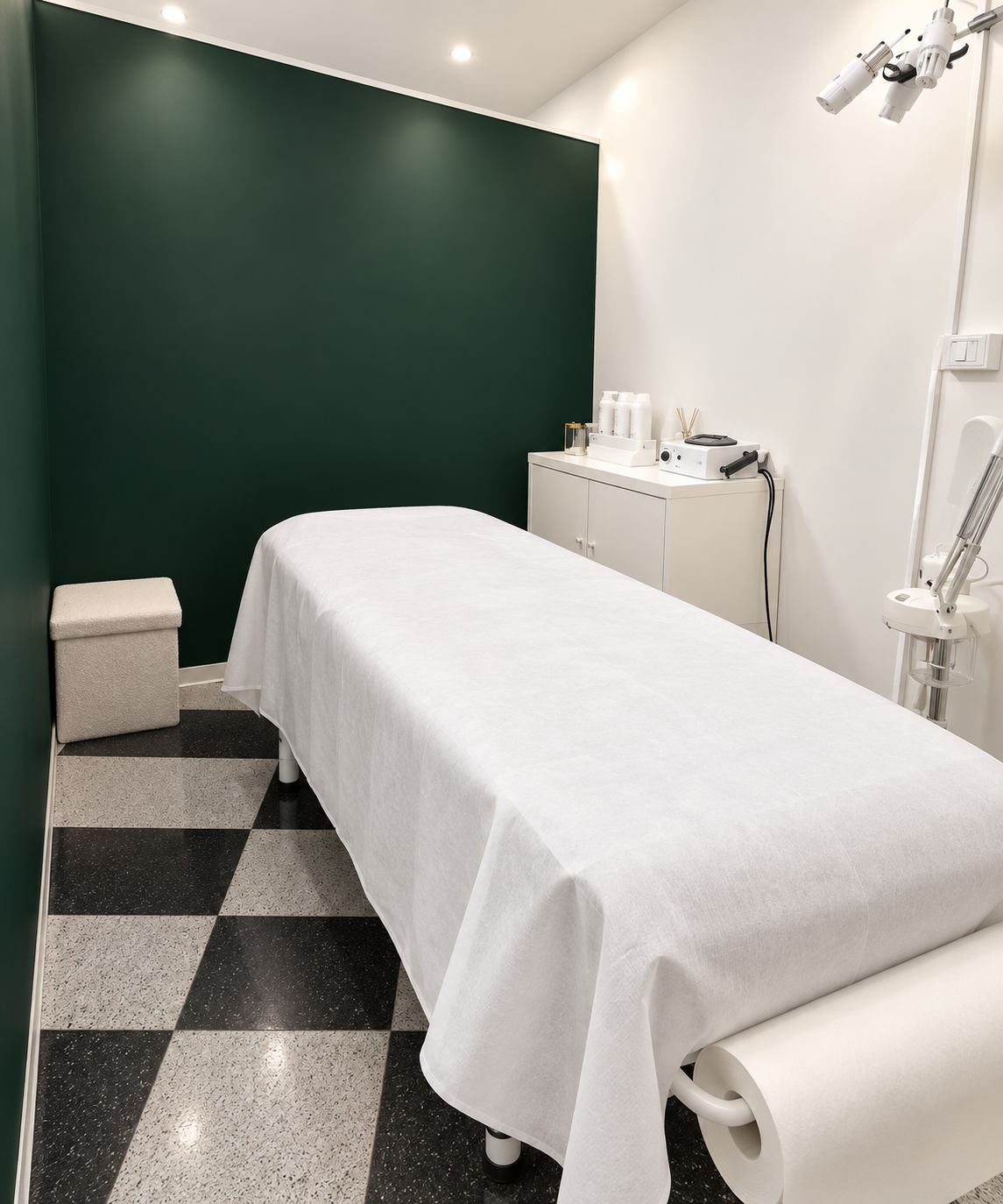 Interno del locale Skincare Lab